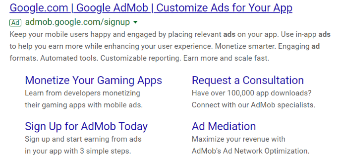 Google ads extension