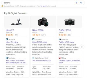 Google Shopping Camera