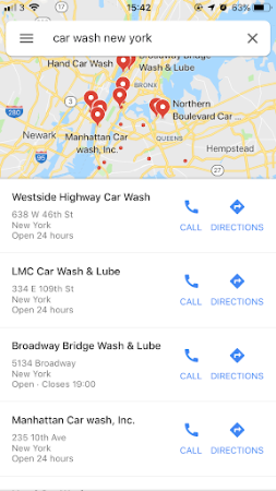 Google My Business Map